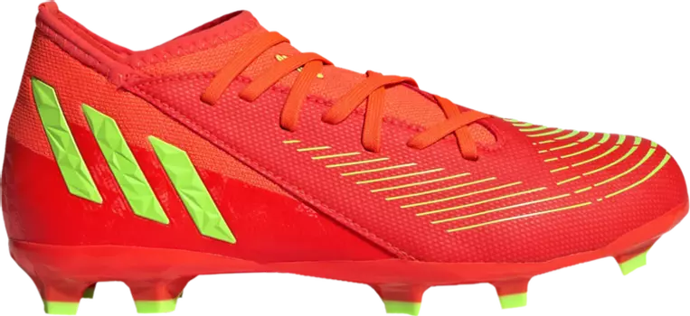 Бутсы Adidas Predator Edge.3 FG J 'Game Data Pack', красный
