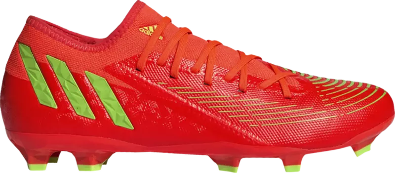 Бутсы Adidas Predator Edge.3 Low FG 'Game Data Pack', красный
