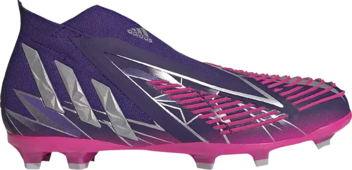 Бутсы Adidas Predator Edge+ FG J 'Team College Purple', фиолетовый
