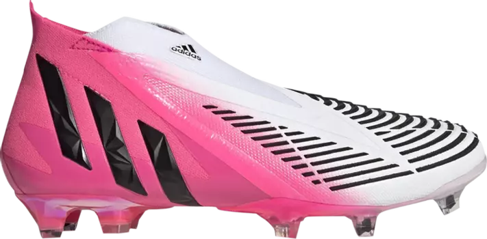 Бутсы Adidas Predator Edge LZ+ FG 'Solar Pink', розовый