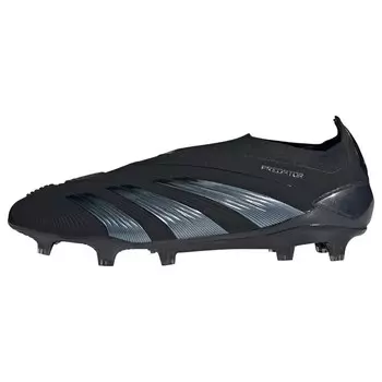 Бутсы Adidas PREDATOR ELITE LACELESS FG, черный