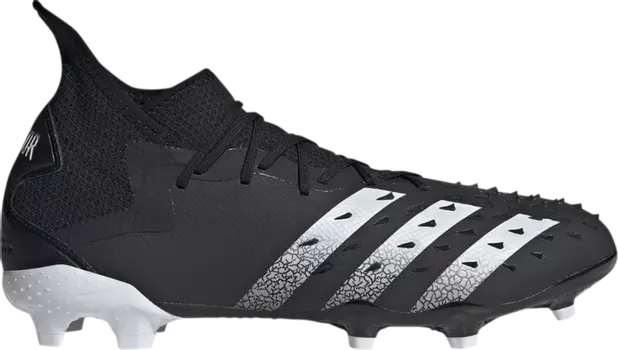 Бутсы Adidas Predator Freak.2 FG 'Demonskin - Black White', черный