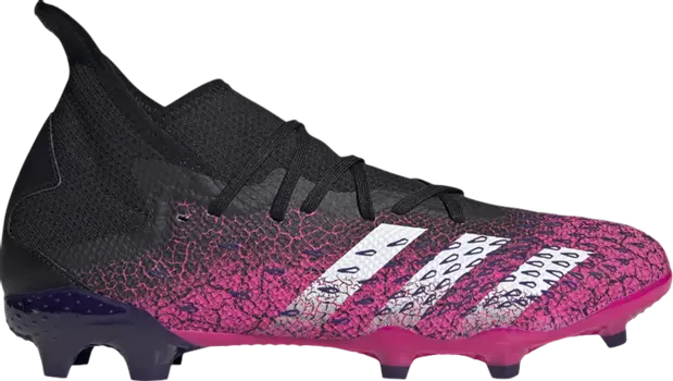 Бутсы Adidas Predator Freak.3 FG 'Demonscale - Shock Pink', розовый