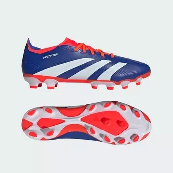 Бутсы Adidas PREDATOR LEAGUE HG/AG / For soil and artificial turf / PREDATOR LEAGUE HG/AG, цвет Lucid Blue/White/Solar Red