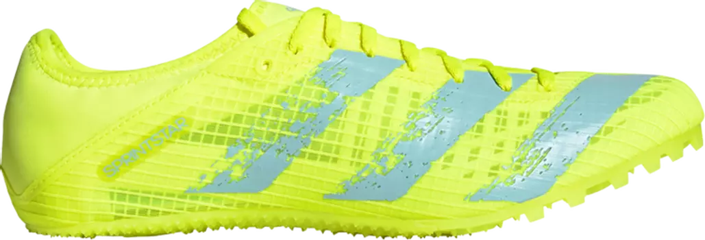 Бутсы Adidas Sprintstar 'Hi-Res Yellow Clear Aqua', желтый