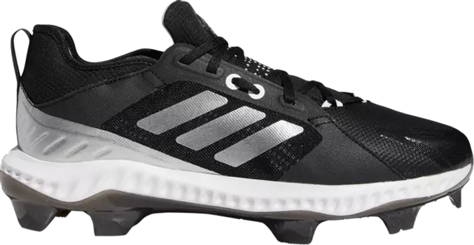 Бутсы Adidas Wmns PureHustle TPU 'Black Silver Metallic', черный