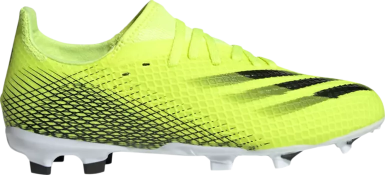 Бутсы Adidas X Ghosted.3 FG J 'Solar Yellow', желтый