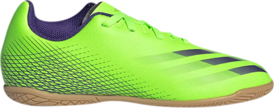 Бутсы Adidas X Ghosted .4 IN J 'Precision to Blur Pack', зеленый