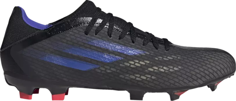Бутсы Adidas X Speedflow.3 FG 'Black Sonic Ink', черный