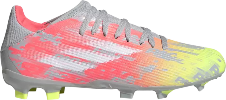 Бутсы Adidas X Speedflow.3 FG J 'Numbersup', многоцветный