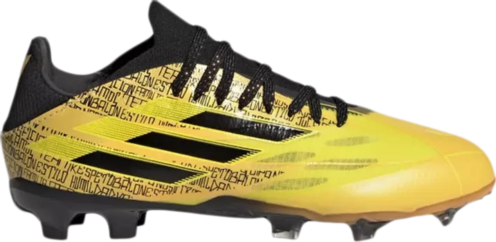 Бутсы Adidas X Speedflow Messi.1 FG J 'Solar Gold Bright Yellow', золотой