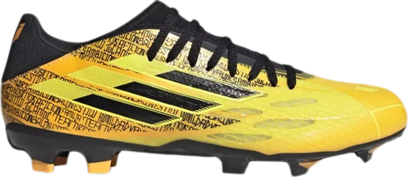 Бутсы Adidas X Speedflow Messi.3 FG 'Solar Gold Bright Yellow', золотой