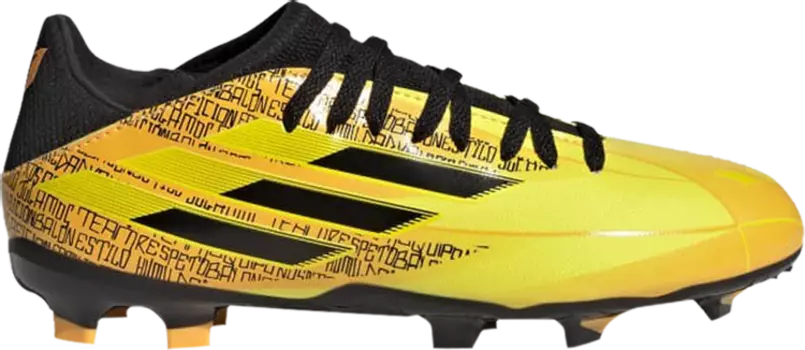 Бутсы Adidas X Speedflow Messi.3 FG J 'Solar Gold Bright Yellow', золотой
