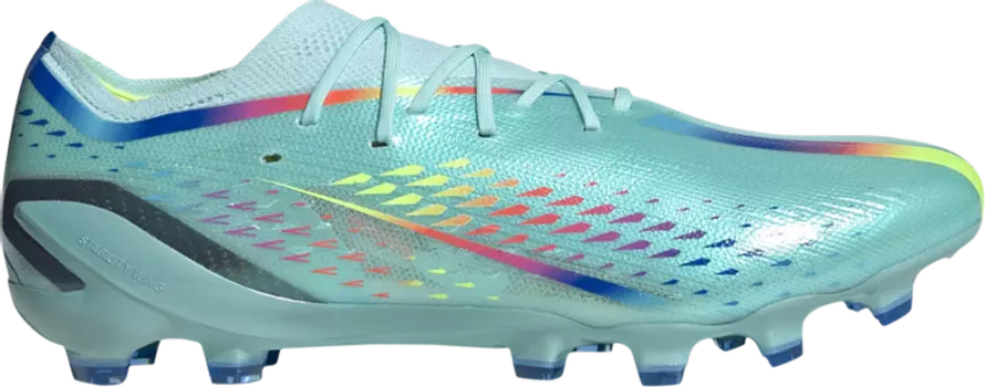 Бутсы Adidas X Speedportal.1 AG 'Al Rihla Pack - Clear Aqua', синий