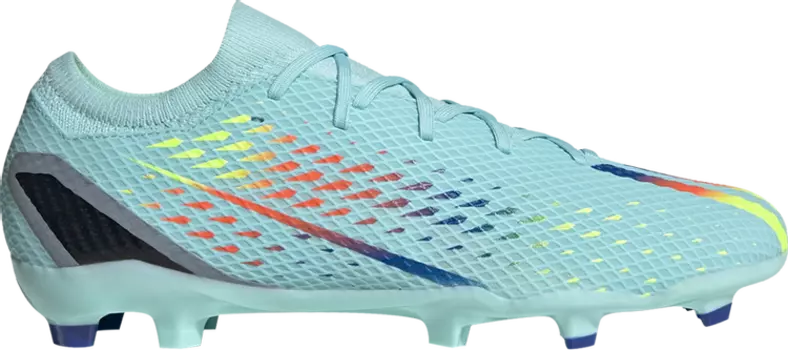 Бутсы Adidas X Speedportal.3 FG 'Al Rihla Pack - Clear Aqua', синий