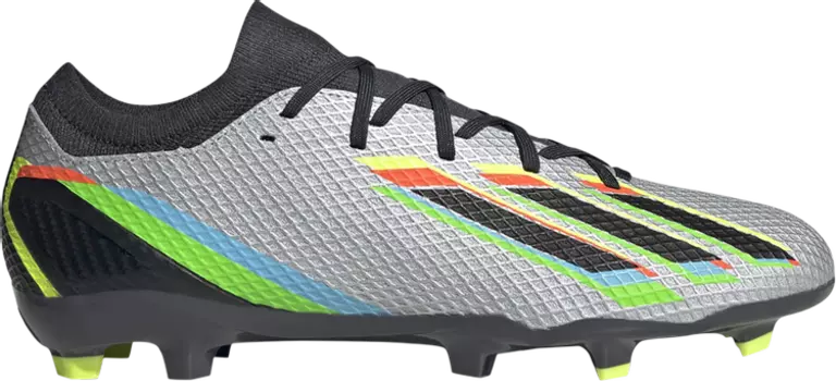 Бутсы Adidas X Speedportal.3 FG 'Silver Metallic Black', серебряный