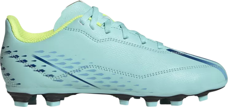 Бутсы Adidas X Speedportal.4 FG J 'Al Rihla Pack - Clear Aqua', синий
