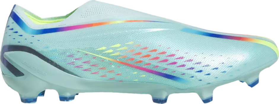 Бутсы Adidas X Speedportal+ FG 'Al Rihla Pack - Clear Aqua', синий