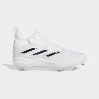 Бутсы Adizero Afterburner 9 NWV Adidas, цвет Cloud White/Core Black/Cloud White