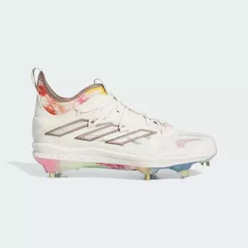 Бутсы Adizero Afterburner 9 NWV Summer Bash Adidas, цвет Cloud White/Chalky Brown/Off White