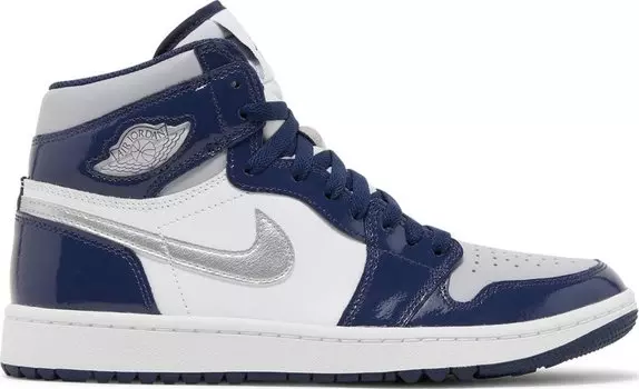 Бутсы Air Jordan 1 High Golf Midnight Navy, синий
