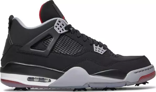 Бутсы Air Jordan 4 Golf Bred, черный