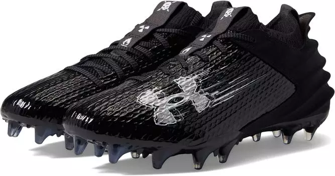 Бутсы Blur Smoke 2.0 MC Under Armour, цвет Black/Black/Black