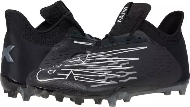 Бутсы BURNX3 New Balance, цвет Black/Grey