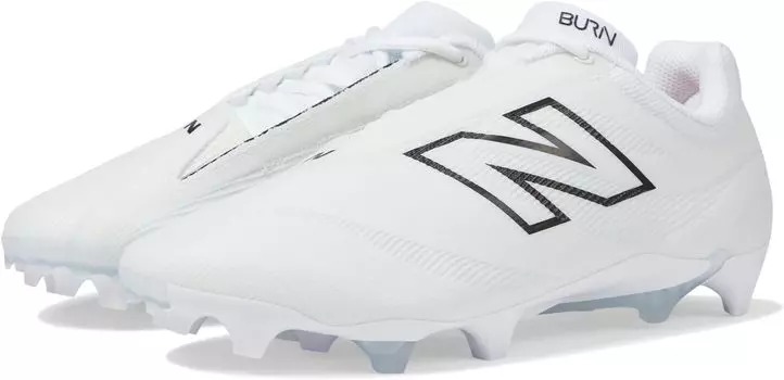 Бутсы BurnX4 New Balance, цвет White/Grey Matter