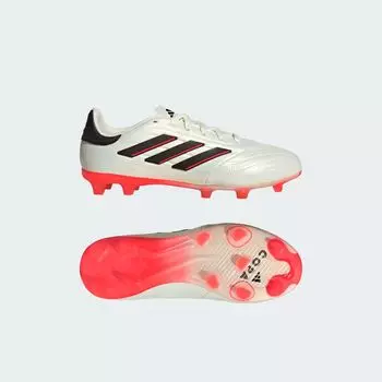 Бутсы Copa Pure II Elite для твердого грунта Футбольные бутсы Adidas, цвет Ivory/Core Black/Solar Red