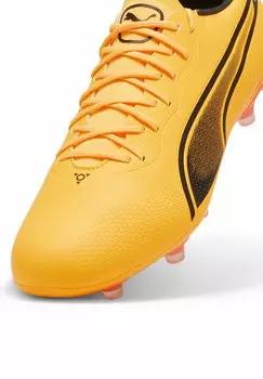 Бутсы для футбола King Pro Puma, солнечный поток, черное закатное сияние