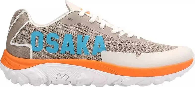 Бутсы для хоккея на траве Osaka KAI Mk1, серый/оранжевый