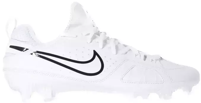 Бутсы для лакросса Nike Alpha Huarache 9 Varsity LAX, белый/черный