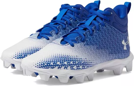 Бутсы Football Spotlight 3.0 Rubber Molded Under Armour, цвет Royal/White/Metallic Silver