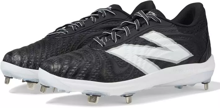 Бутсы FuelCell 4040 v7 Metal New Balance, цвет Black/Optic White