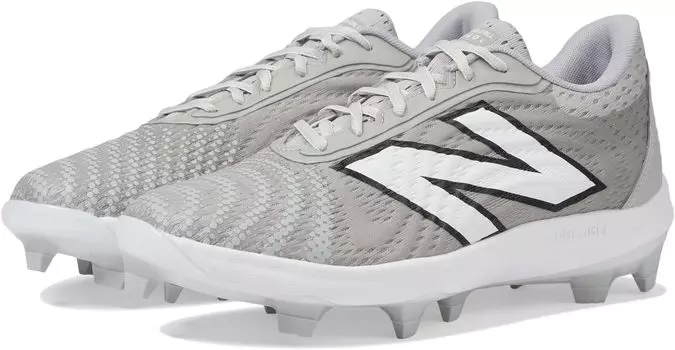 Бутсы FuelCell 4040v7 Molded New Balance, цвет Raincloud/Optic White