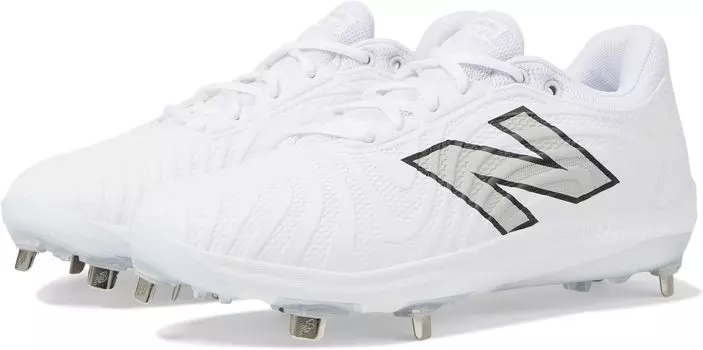 Бутсы FuelCell FUSE v4 Metal New Balance, цвет Optic White/Raincloud