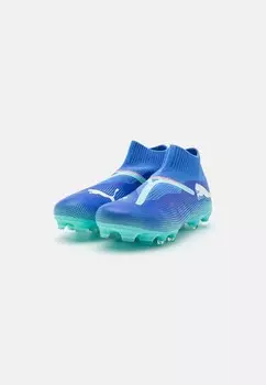 Бутсы FUTURE 7 MATCH LACELESS FG/AG Puma, синий