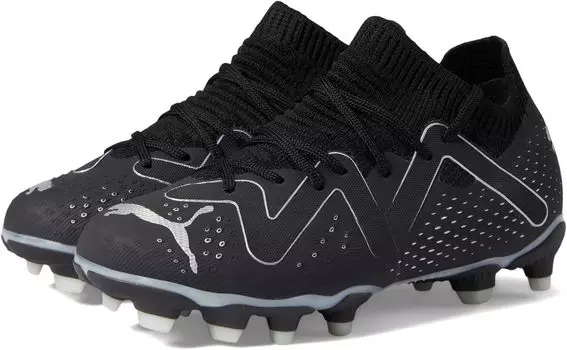 Бутсы Future Match Firm Ground/Artificial Ground PUMA, цвет Puma Black/Puma Silver