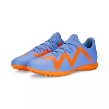 Бутсы FUTURE Play TT PUMA Blue Glimmer White Ultra Orange