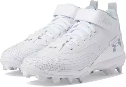 Бутсы Harper 7 Mid RM Under Armour, цвет White/White/Mod Gray