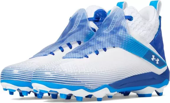 Бутсы Highlight Hammer MC Under Armour, цвет White/Team Royal/White