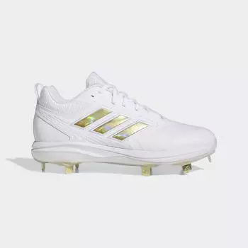 Бутсы Icon 8 Adidas, цвет Cloud White/Gold Metallic/Cloud White