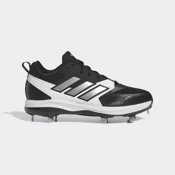 Бутсы Icon 8 Adidas, цвет Core Black/Silver Metallic/Cloud White