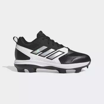 Бутсы Icon 8 из ТПУ Adidas, цвет Core Black/Silver Metallic/Cloud White
