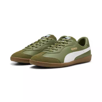 Бутсы KING 21 IT Взрослые PUMA Оливковый Зеленый Белый