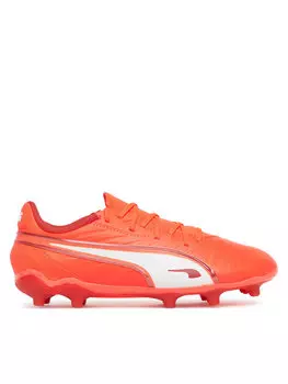 Бутсы King Match Fg/Ag Jr 108320 01 Puma, оранжевый