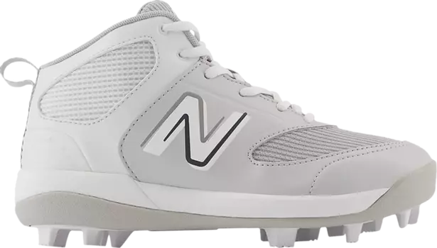 Бутсы New Balance 3000v6 Big Kid Rubber Molded 'Grey Orca', серый