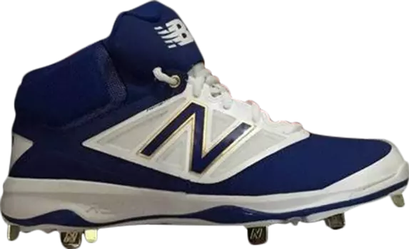 Бутсы New Balance 4040 High Top Metal Cleat, синий