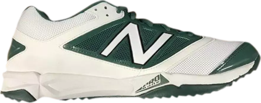 Бутсы New Balance 4040v3 Turf 'Green', белый